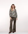 Geisha Blouse Flowers