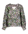 Geisha Blouse Flowers