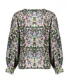 Geisha Blouse Flowers