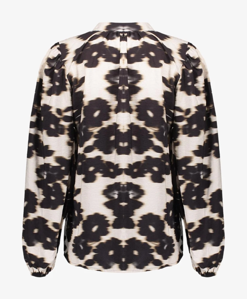 Geisha Blouse Flowers