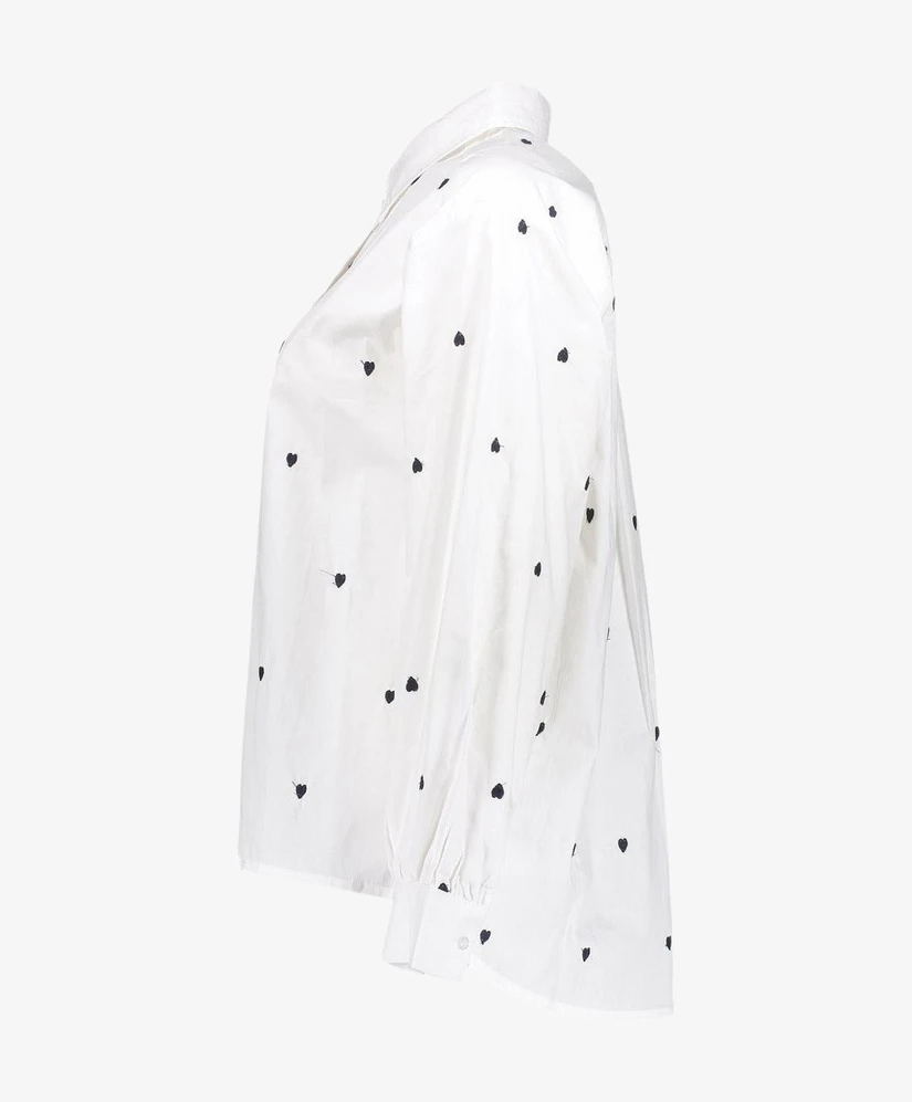 Geisha Blouse Hearts