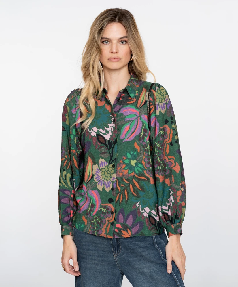 Geisha Blouse KM Blouse print