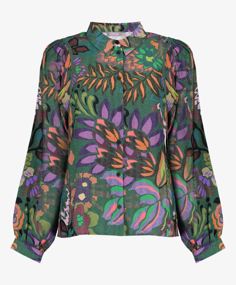 Geisha Blouse KM Blouse print