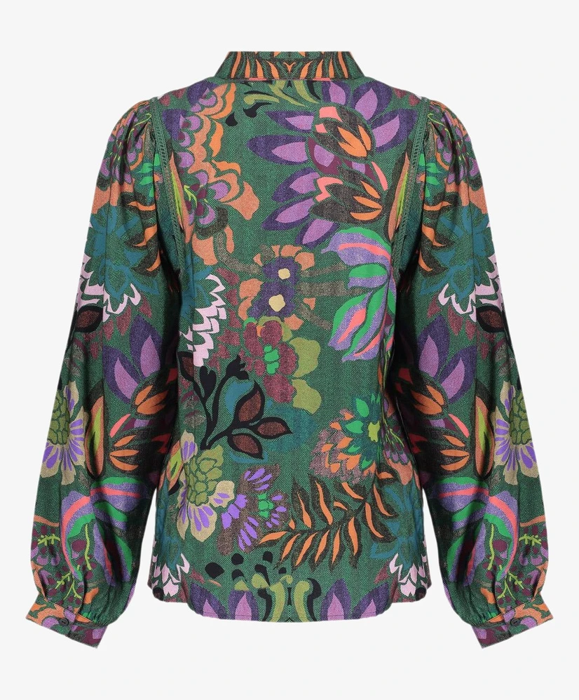 Geisha Blouse KM Blouse print