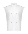 Geisha Blouse Lurex Hearts