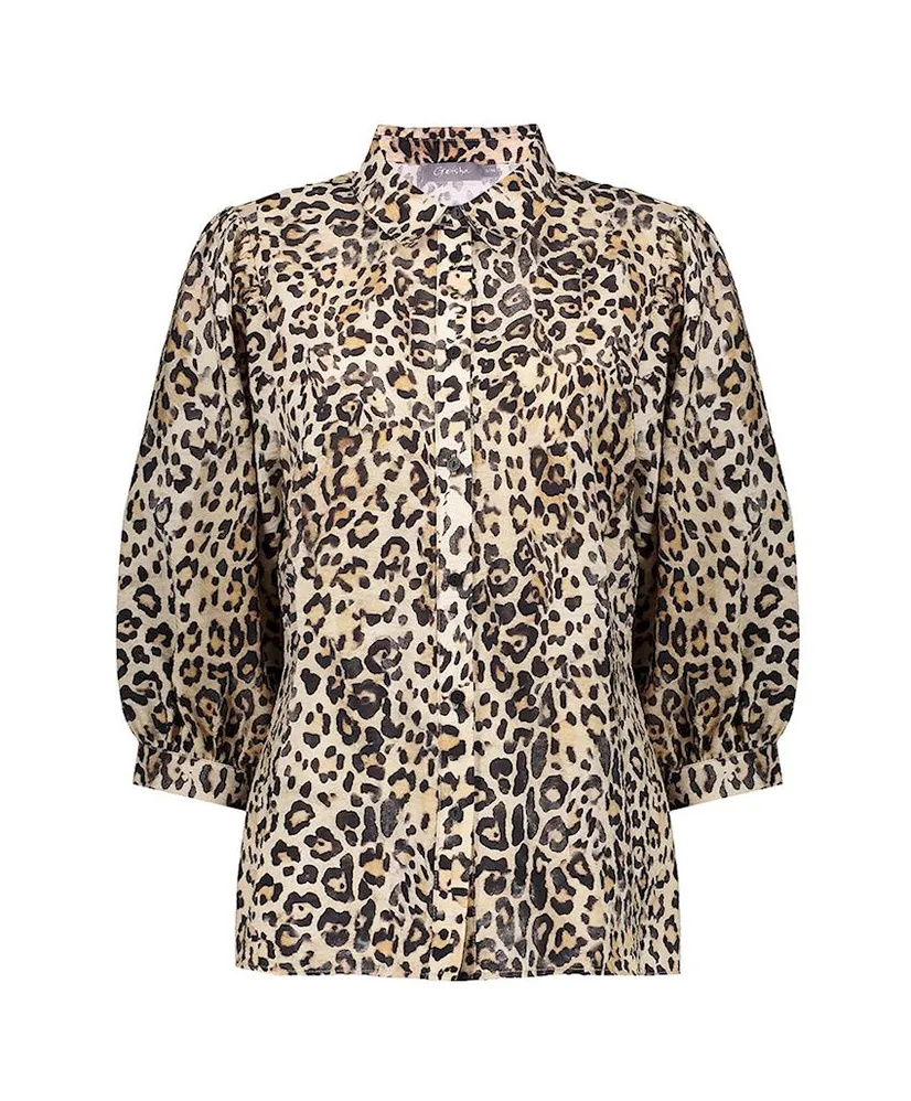 Geisha Blouse Panterprint