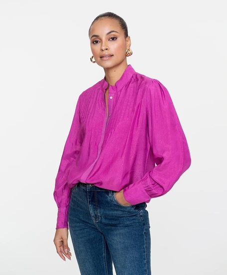 Geisha Blouse Pleats