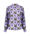 Geisha Blouse Print Flowers