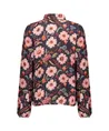Geisha Blouse Print Flowers