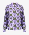 Geisha Blouse Print Flowers