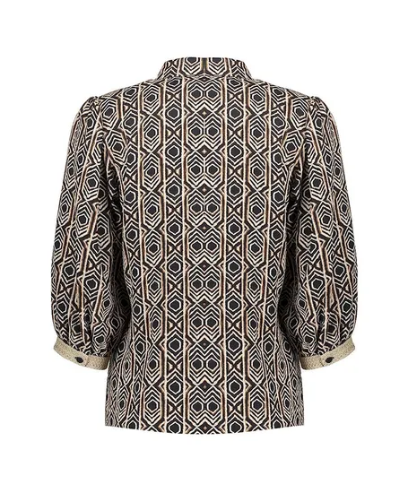 Geisha Blouse Print Grafisch