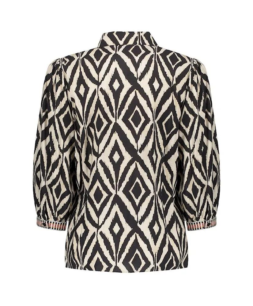 Geisha Blouse Print Grafisch