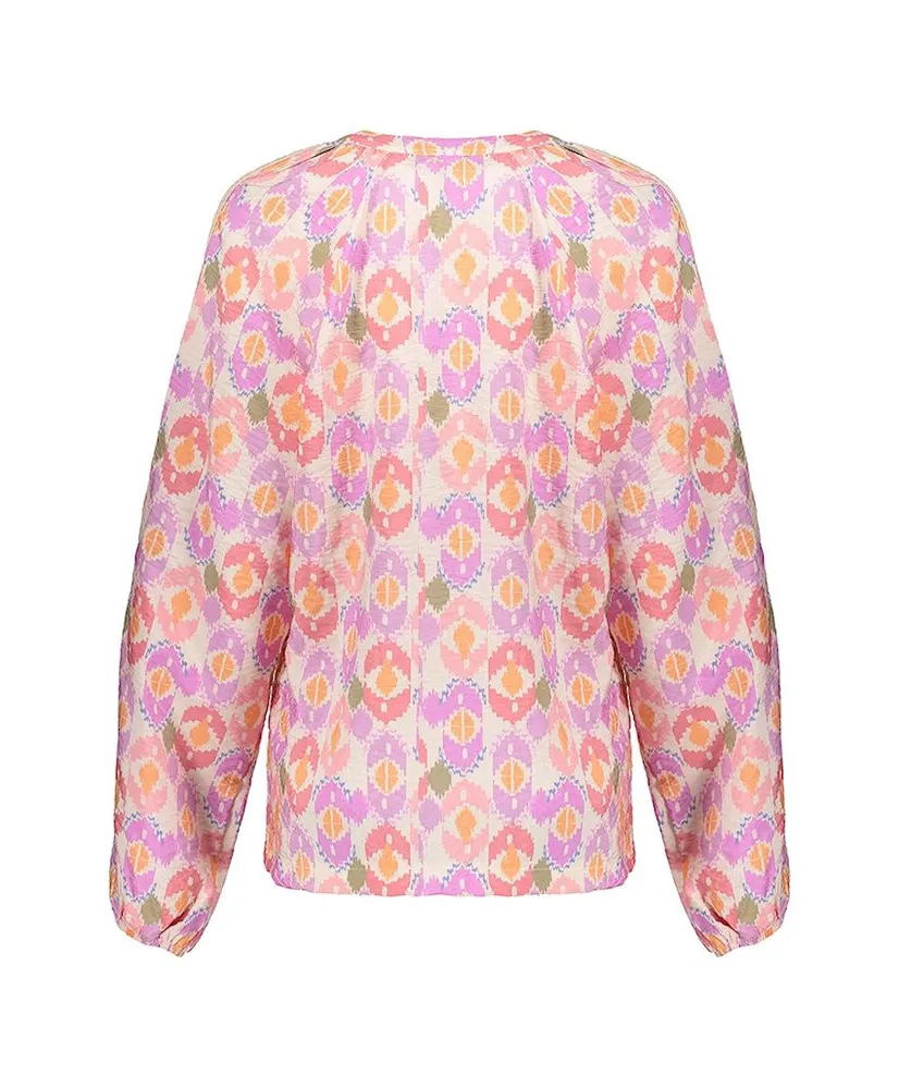 Geisha Blouse Print Grafisch