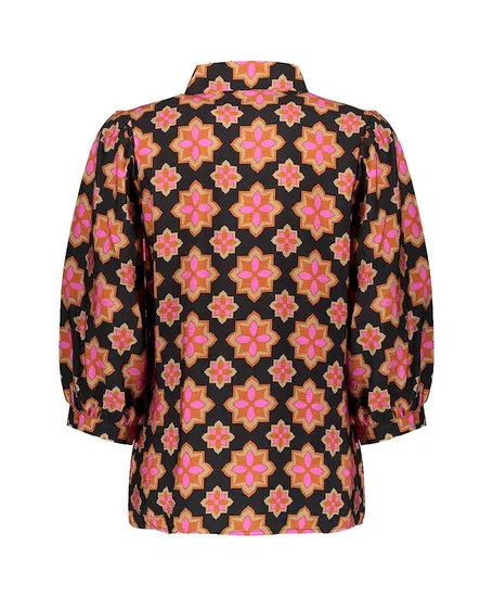 Geisha Blouse Print Star