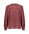 Geisha Blouse Print