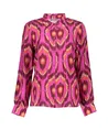 Geisha Blouse Print