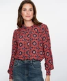 Geisha Blouse Print