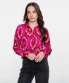 Geisha Blouse Print