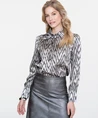 Geisha Blouse Print