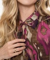 Geisha Blouse Print