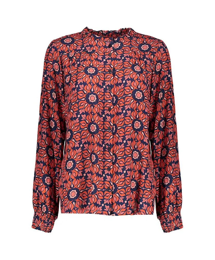 Geisha Blouse Print