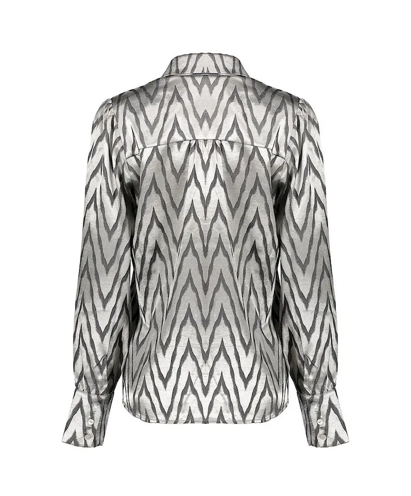 Geisha Blouse Print