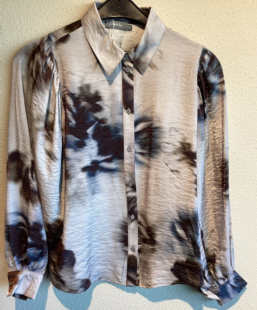 Geisha Blouse Print