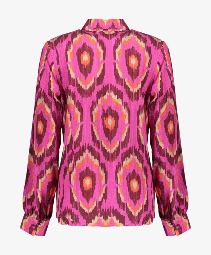 Geisha Blouse Print