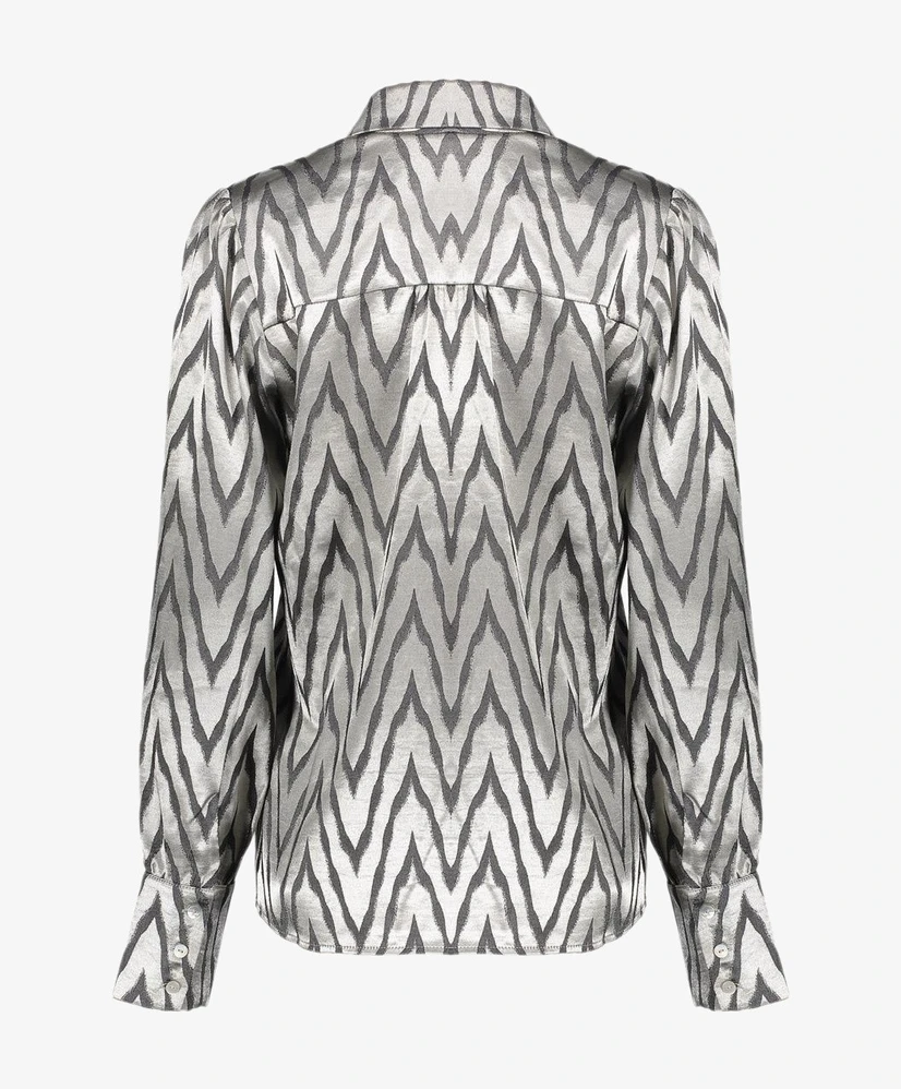 Geisha Blouse Print