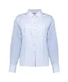 Geisha Blouse Rhinestones