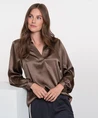Geisha Blouse Shiny Satin