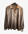 Geisha Blouse Shiny Satin