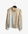 Geisha Blouse Shiny Velvet Look