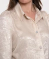 Geisha Blouse Shiny Velvet Look
