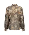 Geisha Blouse Snake Print