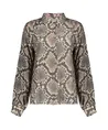 Geisha Blouse Snake Print