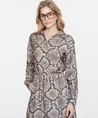Geisha Blouse Snake Print