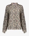 Geisha Blouse Snake Print