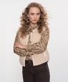 Geisha Blouse Strik Allover Print