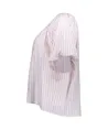 Geisha Blouse Stripe Bow