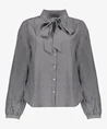 Geisha Blouse Stripes Bow