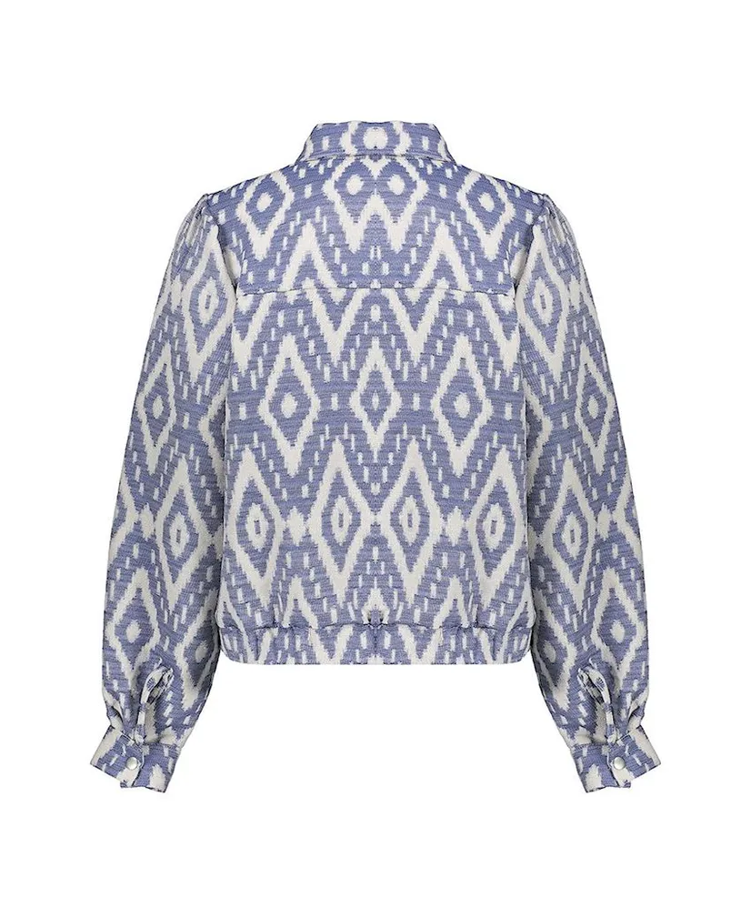 Geisha Bomberjack Aztec Print