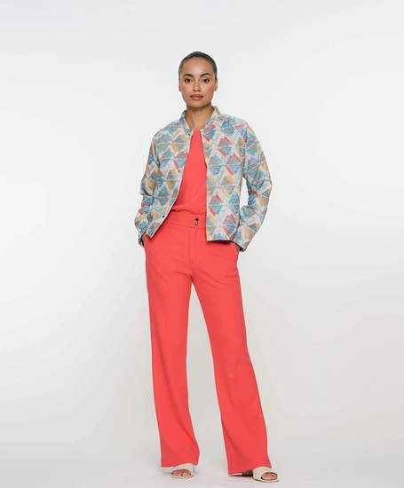 Geisha Bomberjack Grafische Print