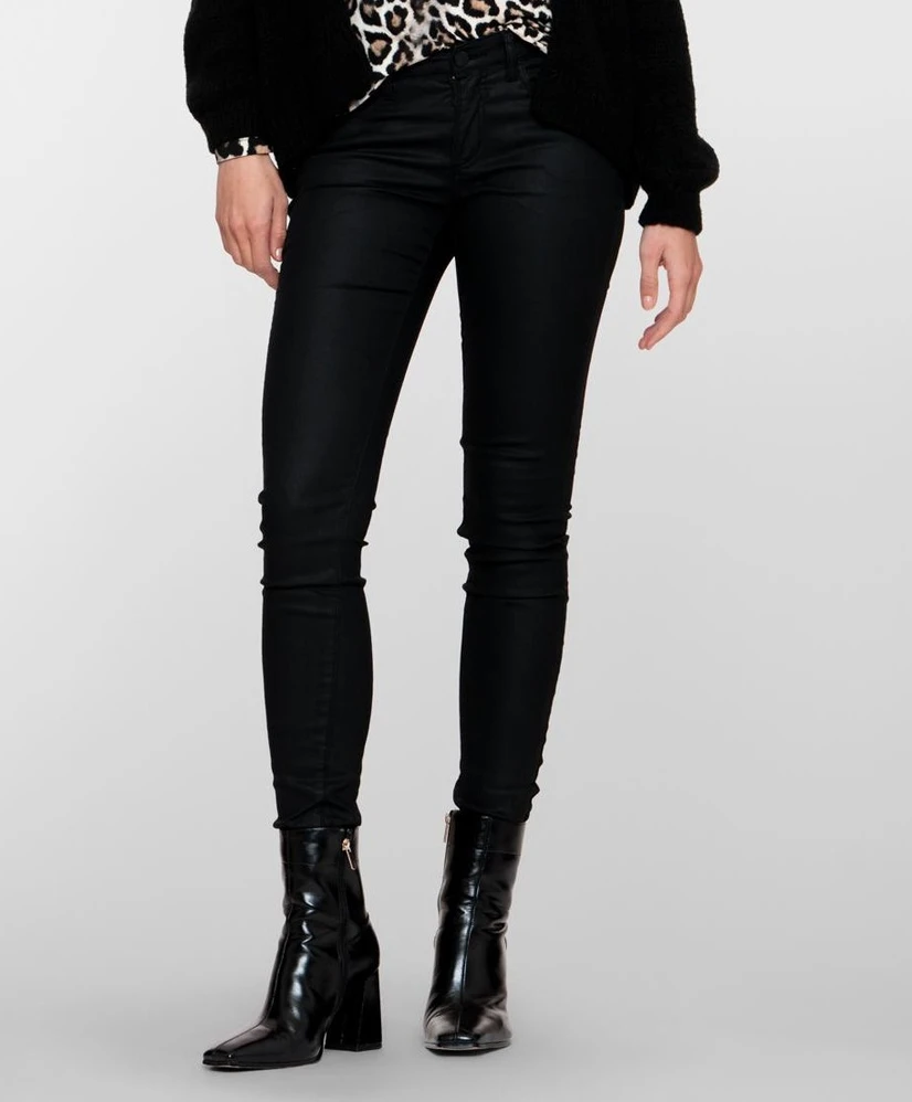 Geisha Broek Coated Skinny Fit
