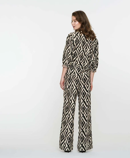 Geisha Broek Print Grafisch