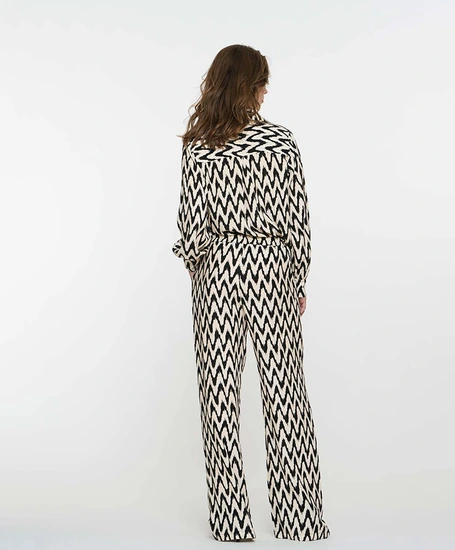 Geisha Broek Print Grafisch