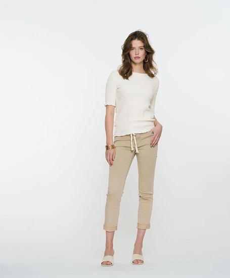 Geisha Capri Broek Skinny Turnup