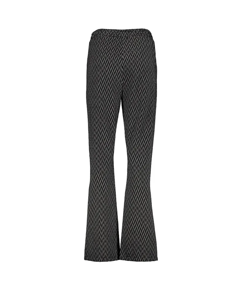 Geisha Flared Broek Allover Print
