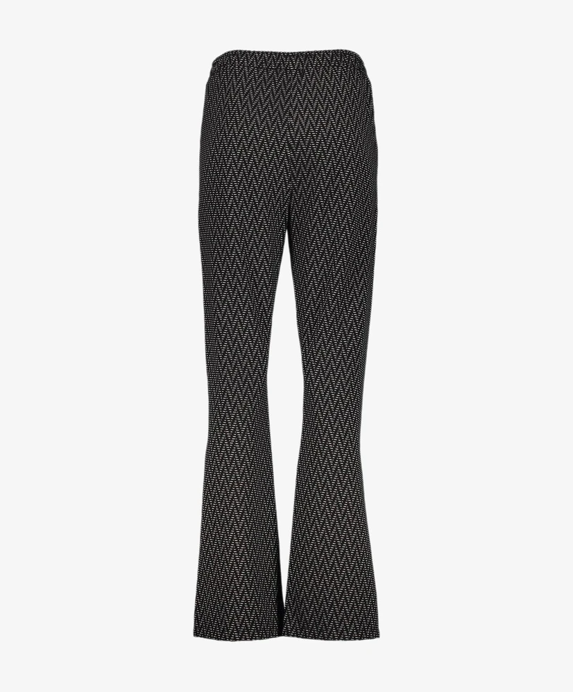 Geisha Flared Broek Allover Print