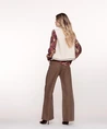 Geisha Flared Jeans Metallic Look